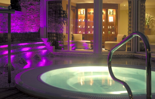 The Outdoor Hot Tub at Nadur Spa